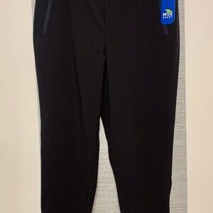 MTA Sport Black Joggers L inseam 29” NWT